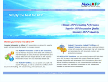 Tablet Screenshot of makeafp.com